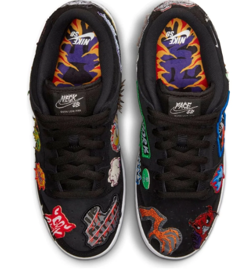 Nike SB x Neckface Dunk Low Pro 'Black' DQ4488-001