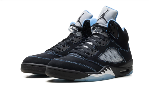 Air Jordan 5 Low 'Black University Blue' DD0587-008 (2026)