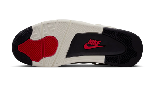 Air Jordan 4 Retro "Sail" – Sail / Black / University Red