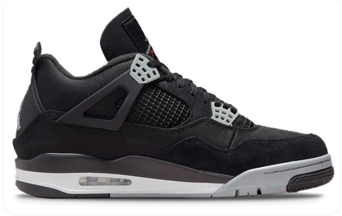 Air Jordan 4 Retro SE “Black Canvas” – DH7138-006
