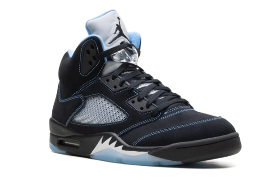 Air Jordan 5 Low 'Black University Blue' DD0587-008 (2026)