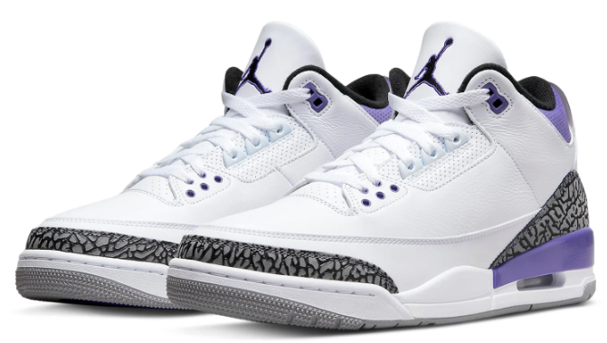 Air Jordan 3 Retro "Dark Iris" CT8532-105