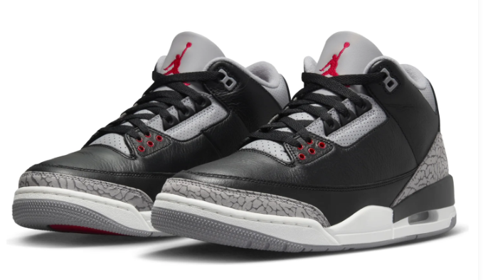 Air Jordan 3 OG "Black Cement" 2024 DN3707-010