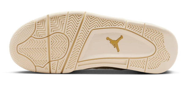 (WMNS) Air Jordan 4 Retro "Metallic Gold" AQ9129-170