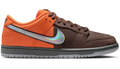 Nike SB Dunk Low Pro 'Muni Fast Pass' Safety Orange / Wolf Grey / Baroque Brown