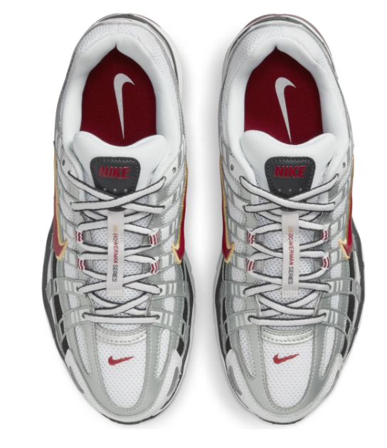 Women's Nike P-6000 CNPT 'Metallic Silver / Red' BV1021-101
