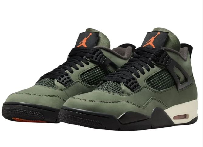 Air Jordan 4 x Undefeated "Deep Green" 2025 – IB1519-200
