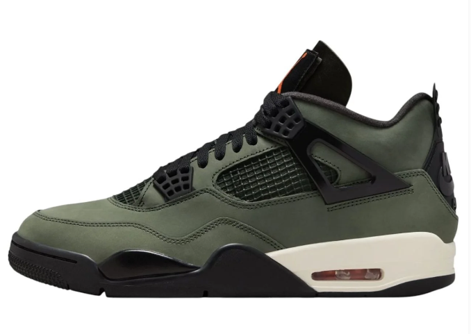 Air Jordan 4 x Undefeated "Deep Green" 2025 – IB1519-200