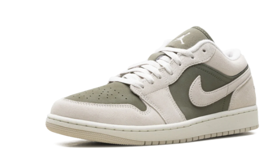 Air Jordan 1 Low SE 'Medium Olive' Sail