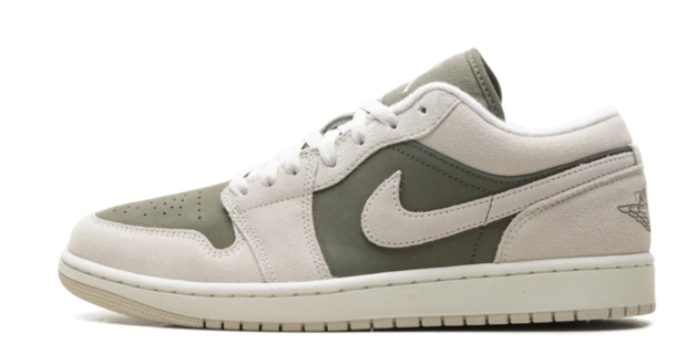 Air Jordan 1 Low SE 'Medium Olive' Sail
