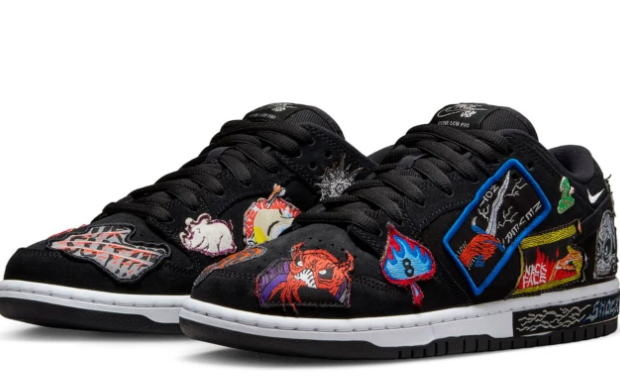 Nike SB x Neckface Dunk Low Pro 'Black' DQ4488-001