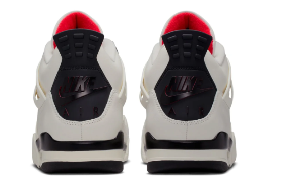 Air Jordan 4 Retro "Sail" – Sail / Black / University Red