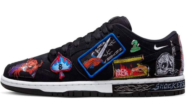Nike SB x Neckface Dunk Low Pro 'Black' DQ4488-001