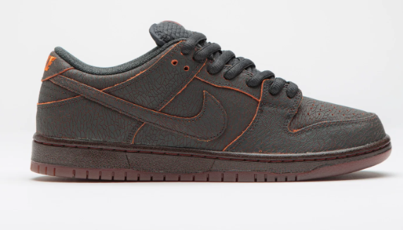Nike SB Dunk Low Pro Premium “Krampus” – Dark Smoke Grey / Campfire Orange / Black