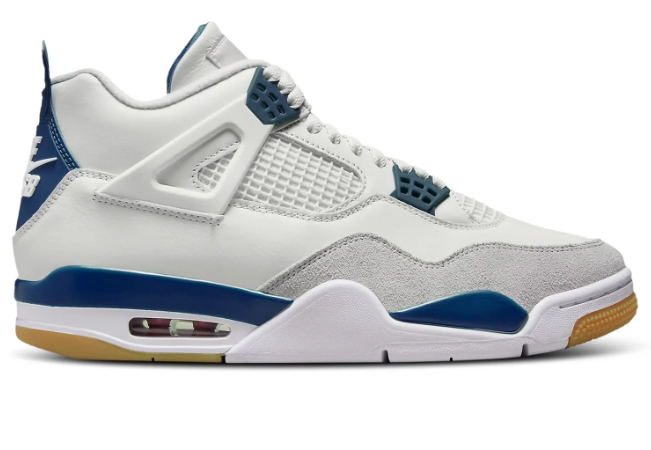 Nike SB x Air Jordan 4 Retro 'White Navy' DR5415-100