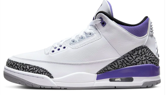 Air Jordan 3 Retro "Dark Iris" CT8532-105