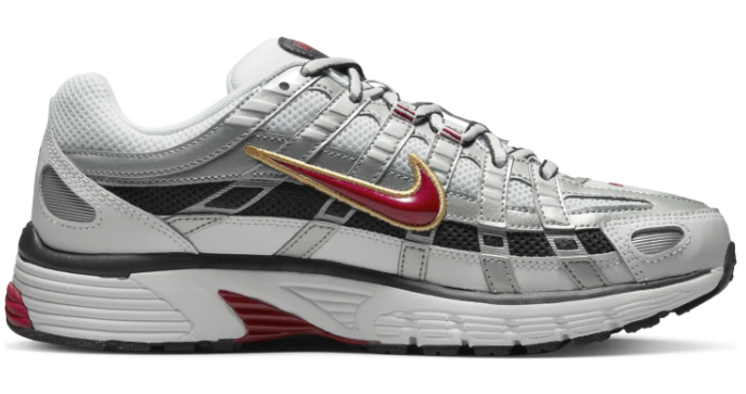 Women's Nike P-6000 CNPT 'Metallic Silver / Red' BV1021-101