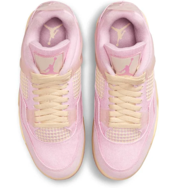 Air Jordan 4 Retro WMNS "Pearl Pink / Iced Carmine" – AQ9129-601