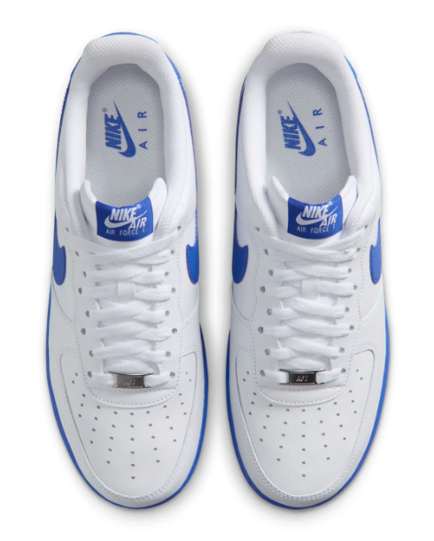 Nike Air Force 1 Low '07 'White/Game Royal' (FJ4146-126)