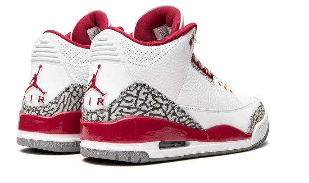 Air Jordan 3 "Cardinal" CT8532-126